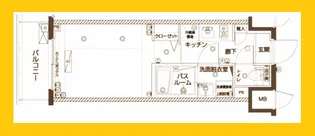 ZOOM横濱EAST【7階】の間取り