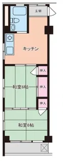 サンハイム【2階】の間取り