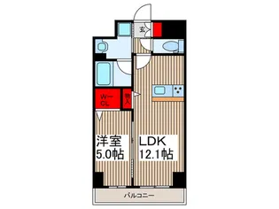 Verdier【1階】の間取り