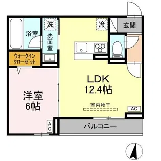 itovia青葉【2階】の間取り