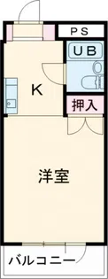 ケーワイヒルズ【2階】の間取り