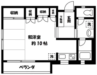モンガル2001【1階】の間取り