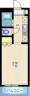 メルベーユ自由が丘【2階】の間取り