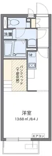 ミランダオリーブガーデンII【1階】の間取り