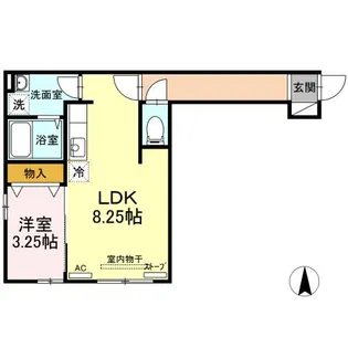 ファールラート【2階】の間取り
