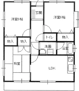 群馬県高崎市福島町【一戸建】の間取り