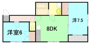 三宅ビル(2丁目)【3階】の間取り