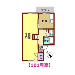 ヴェルジェ78【1階】の間取り