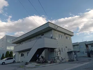 西の手マンションDの外観