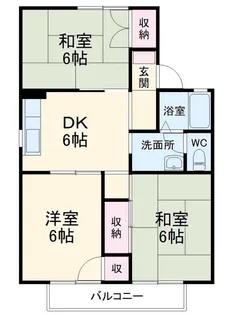 メゾン・エスポワール【2階】の間取り