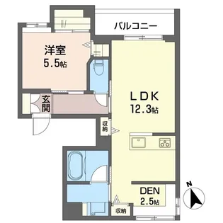 セレッソ浅草(5月上旬退去予定)【4階】の間取り