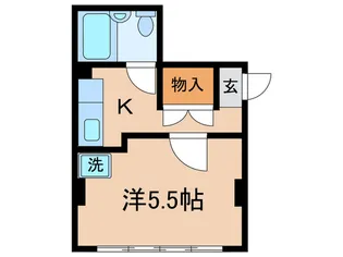 レジデンス小山【2階】の間取り
