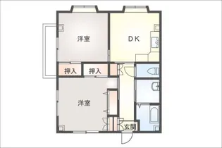 サワ・エステート【1階】の間取り
