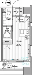 レジディア錦糸町II【5階】の間取り
