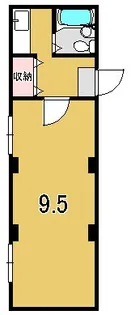 上賀茂松柏【3階】の間取り