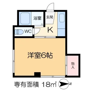 マイウェイハイツ【2階】の間取り