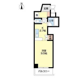 αNEXT北15条【7階】の間取り