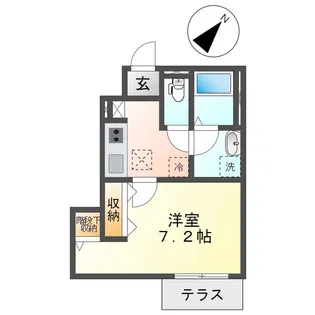 サイコーハウス8【1階】の間取り