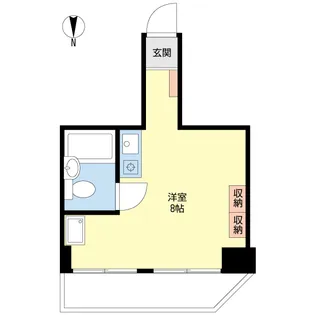 サイワイビル【3階】の間取り