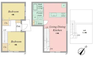 (仮称)松戸横須賀1丁目計画【1階】の間取り