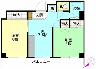 田中第一ビル【2階】の間取り
