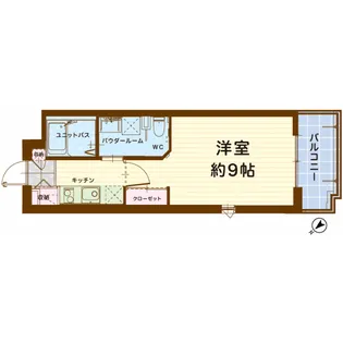 ル・パルテール【2階】の間取り