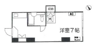 ユニロイヤル一番町【3階】の間取り