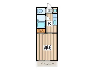 エステ-トピアサン【1階】の間取り