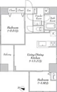 エルスタンザ神田須田町【11階】の間取り