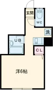 パンシー・ローズハウス【1階】の間取り