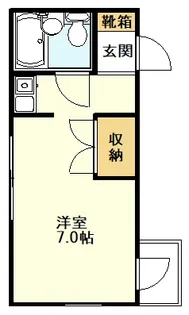東京都国立市西1【マンション】の間取り