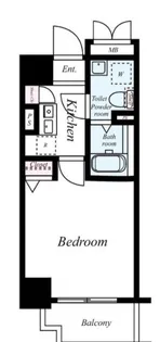 グリフィン横浜セントラルステージ【9階】の間取り