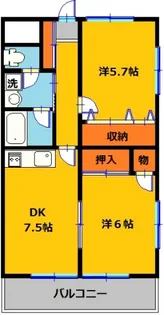 フローラ大塚弐番館【4階】の間取り