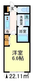 東京都世田谷区桜丘1【マンション】の間取り
