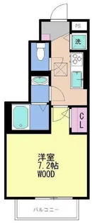 埼玉県蕨市北町1【アパート】の間取り