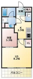 秀和溜池山王レジデンス【5階】の間取り