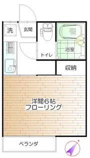 グリーンヒルA【2階】の間取り