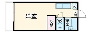 スペースタウン鶴田【1階】の間取り