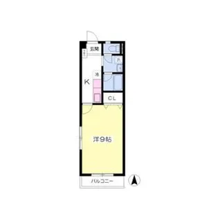 アスティオン【2階】の間取り