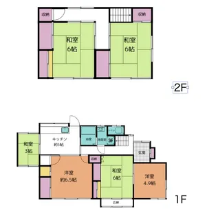 長崎県長崎市油木町【一戸建】の間取り