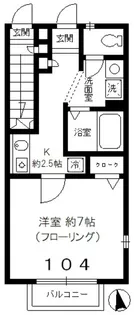 シャルマン【1階】の間取り