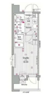 ガーラ・ヴィスタ田園調布【6階】の間取り
