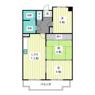 平安ビル【5階】の間取り