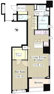 東京都中央区日本橋蛎殻町1【マンション】の間取り