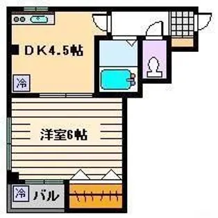 グランサイト六笠No.2【1階】の間取り