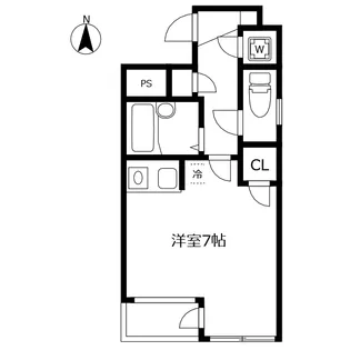 リジョイス【2階】の間取り