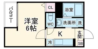 Jack kofukasaku I【3階】の間取り