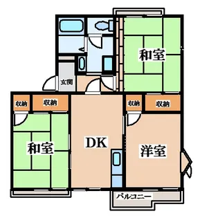 タウニー鴻池【2階】の間取り
