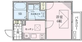 神奈川県横須賀市三春町1【アパート】の間取り