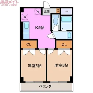 NEXTAGE A棟【3階】の間取り